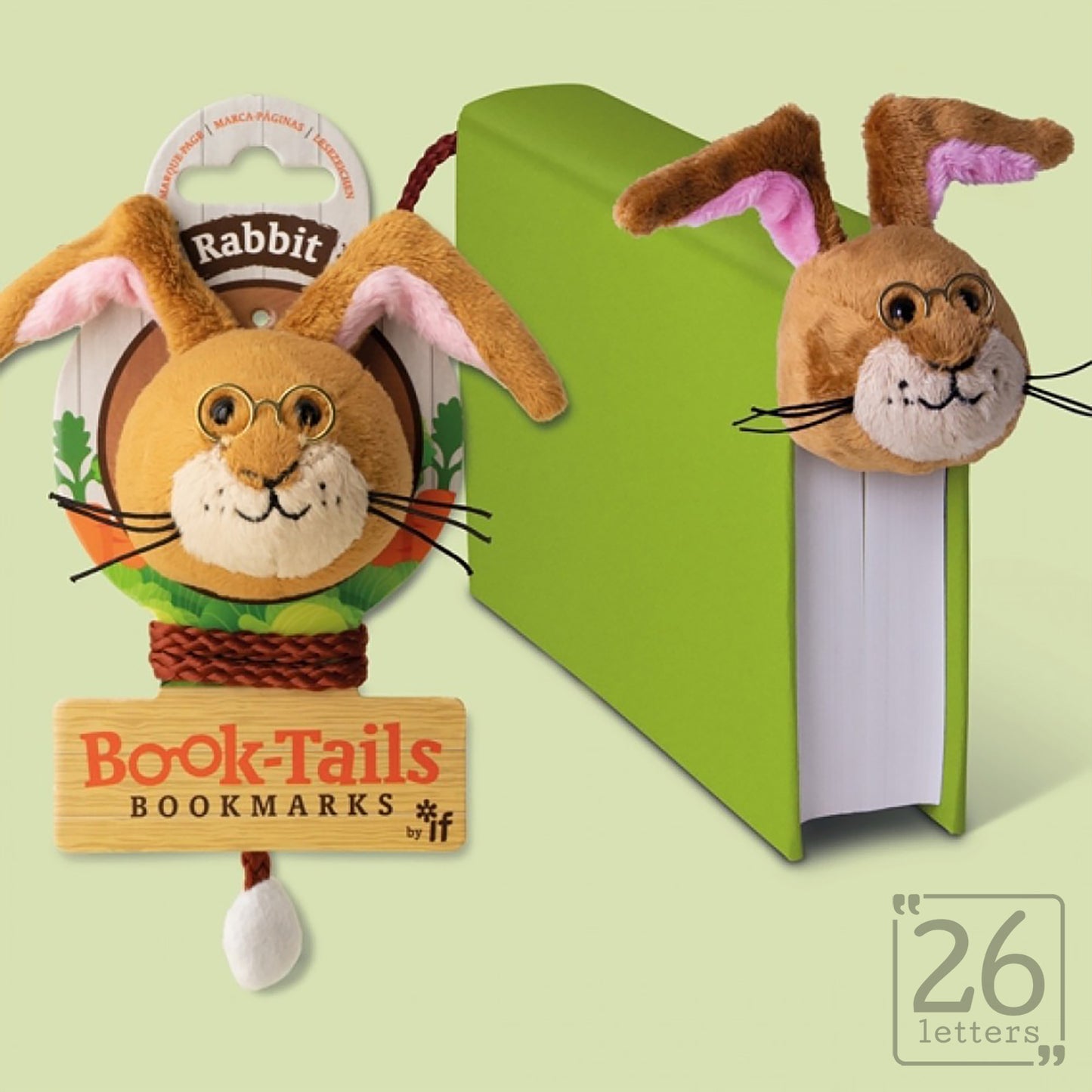 Book Tail Plush Bookmarks