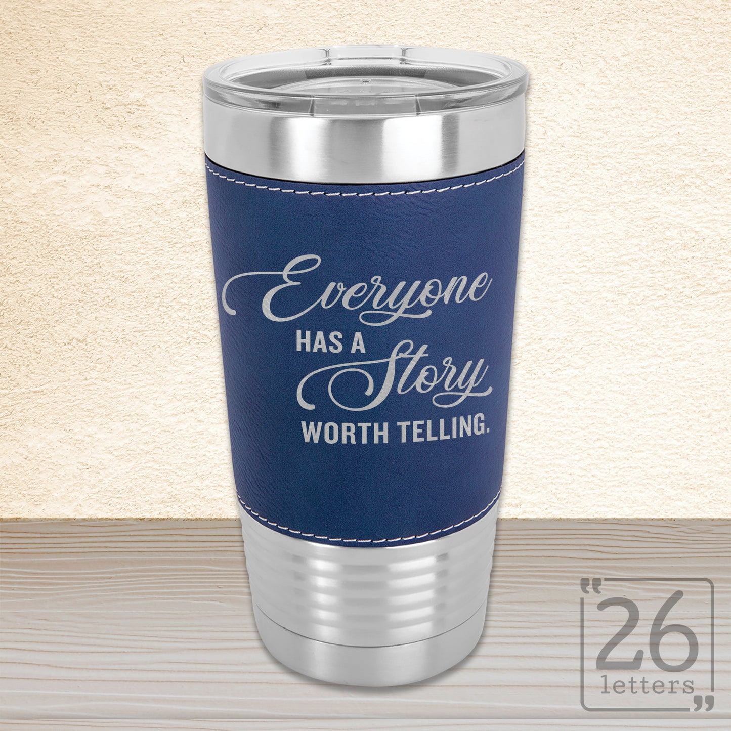 Leatherette Grip Tumblers