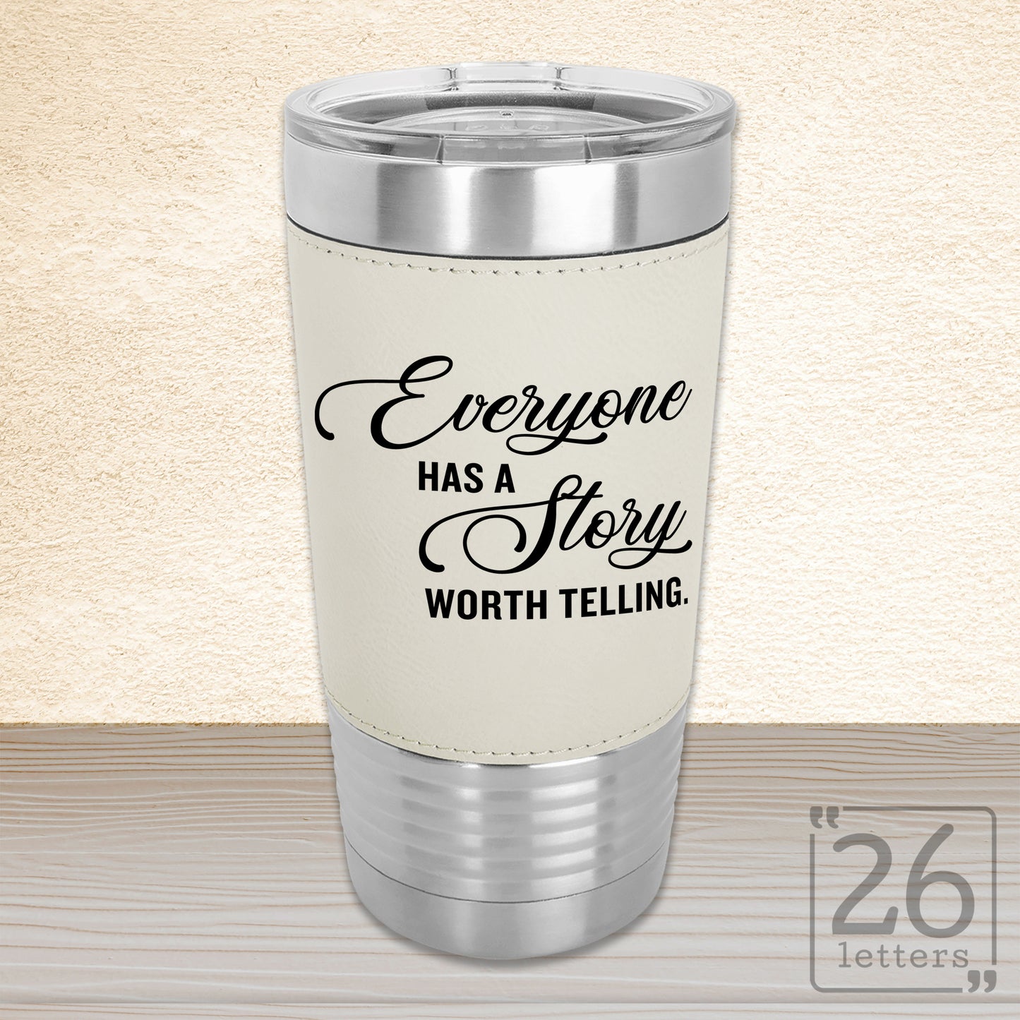 Leatherette Grip Tumblers