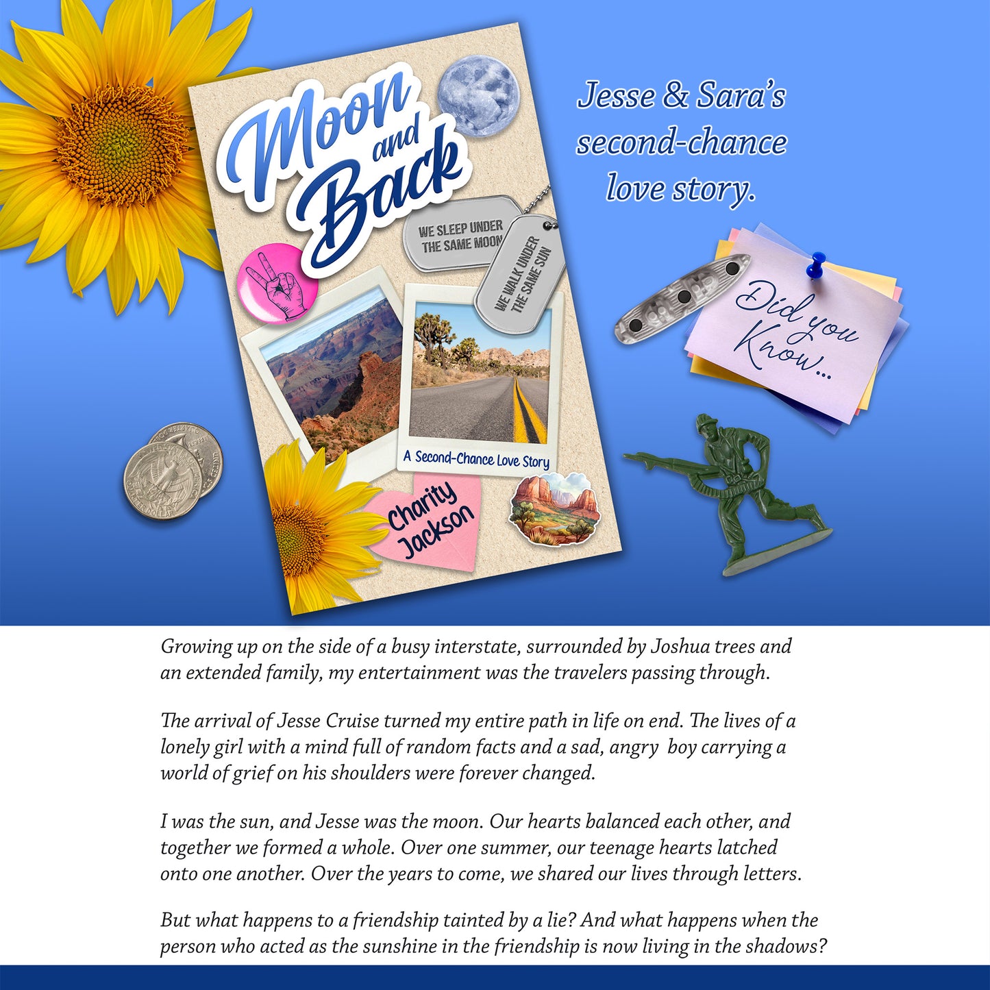 Moon and Back ~ Autographed Paperback Novel
