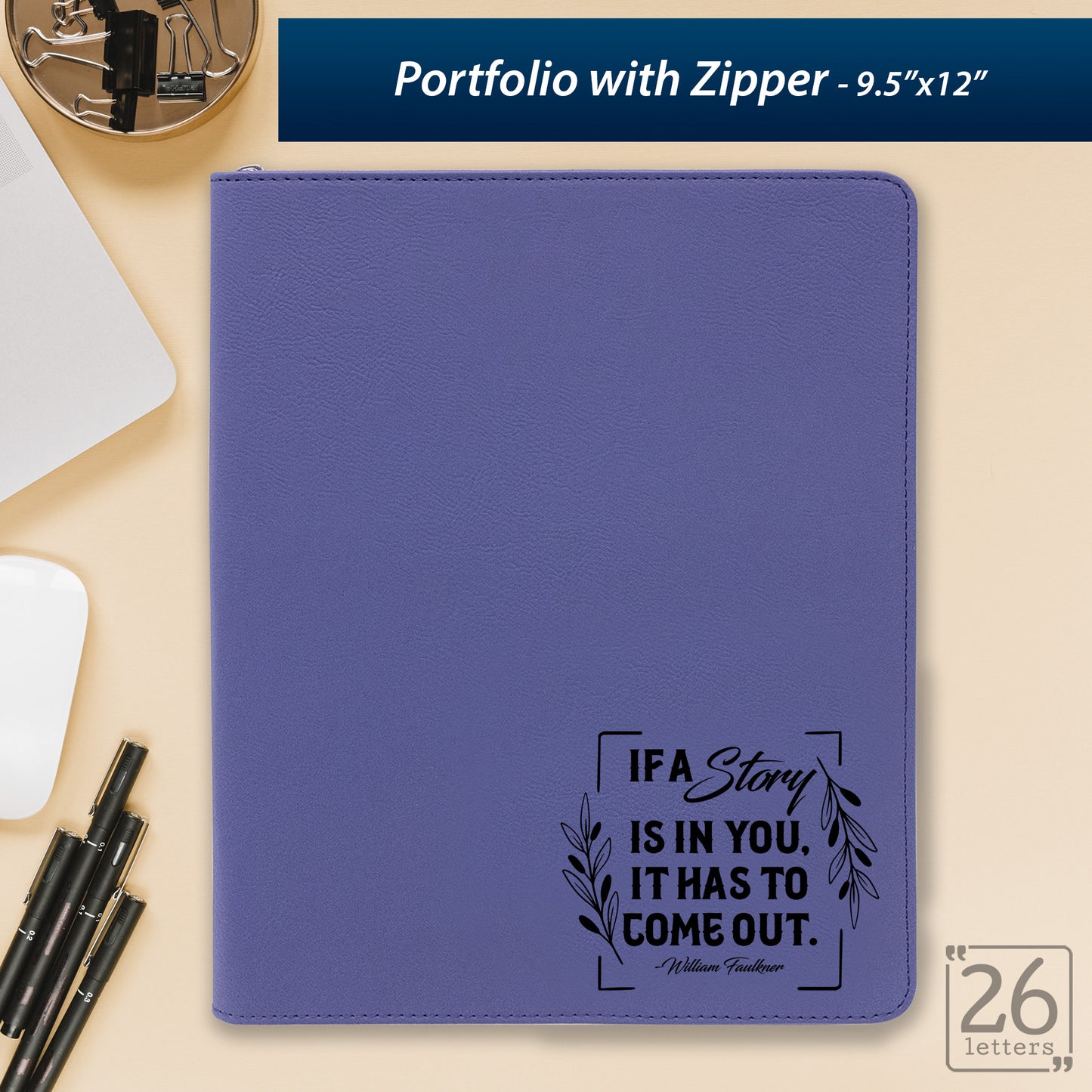 Story In You - Zippered Portfolio