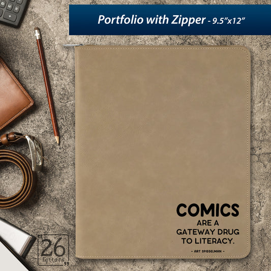 Comics ~ Zippered Portfolio