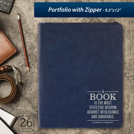 Effective Weapon ~ Zippered Portfolio