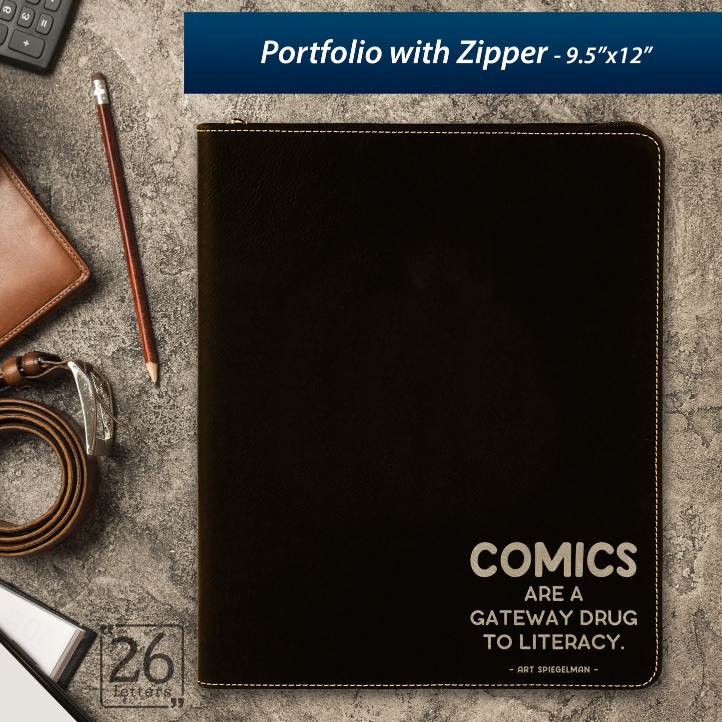 Comics ~ Zippered Portfolio