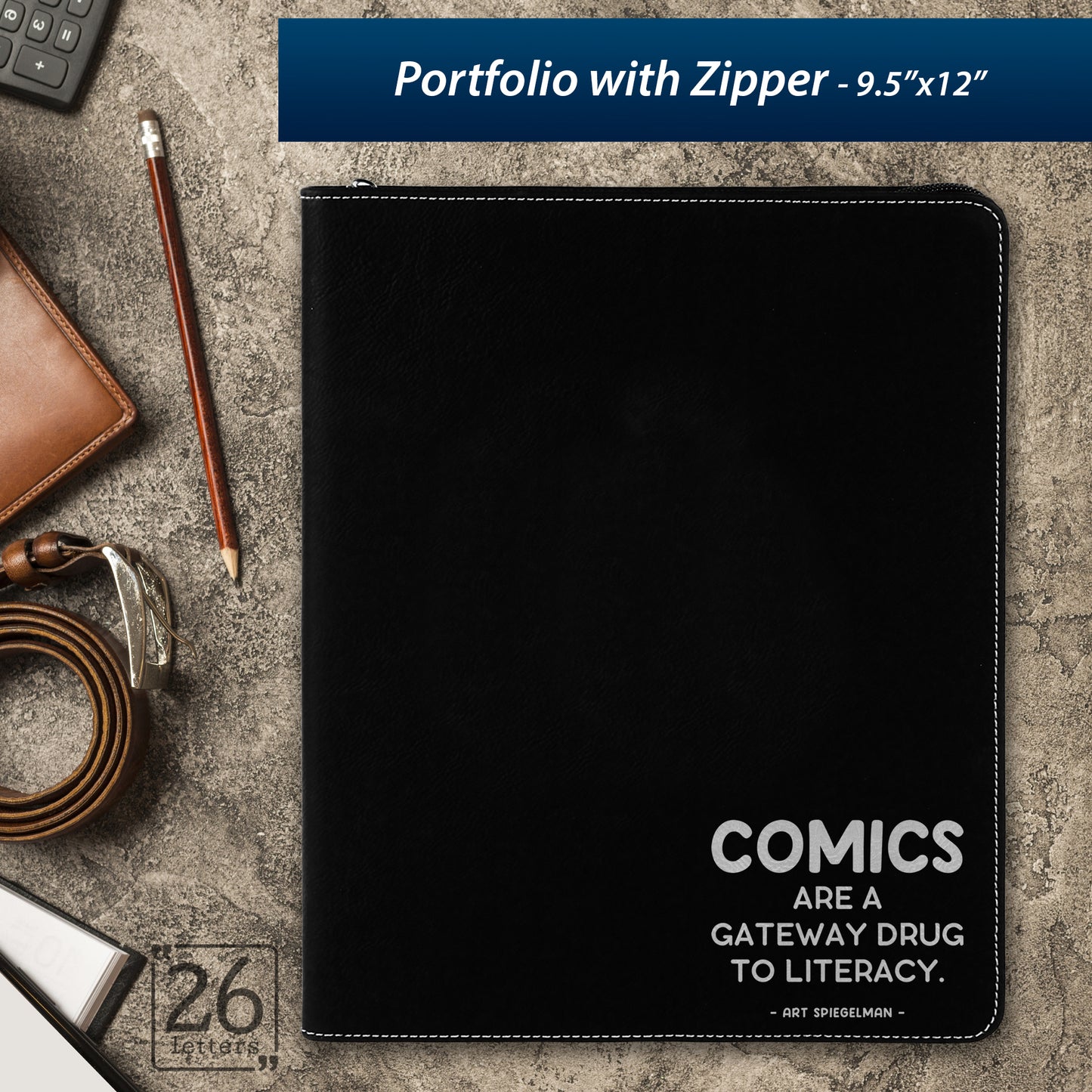 Comics ~ Zippered Portfolio