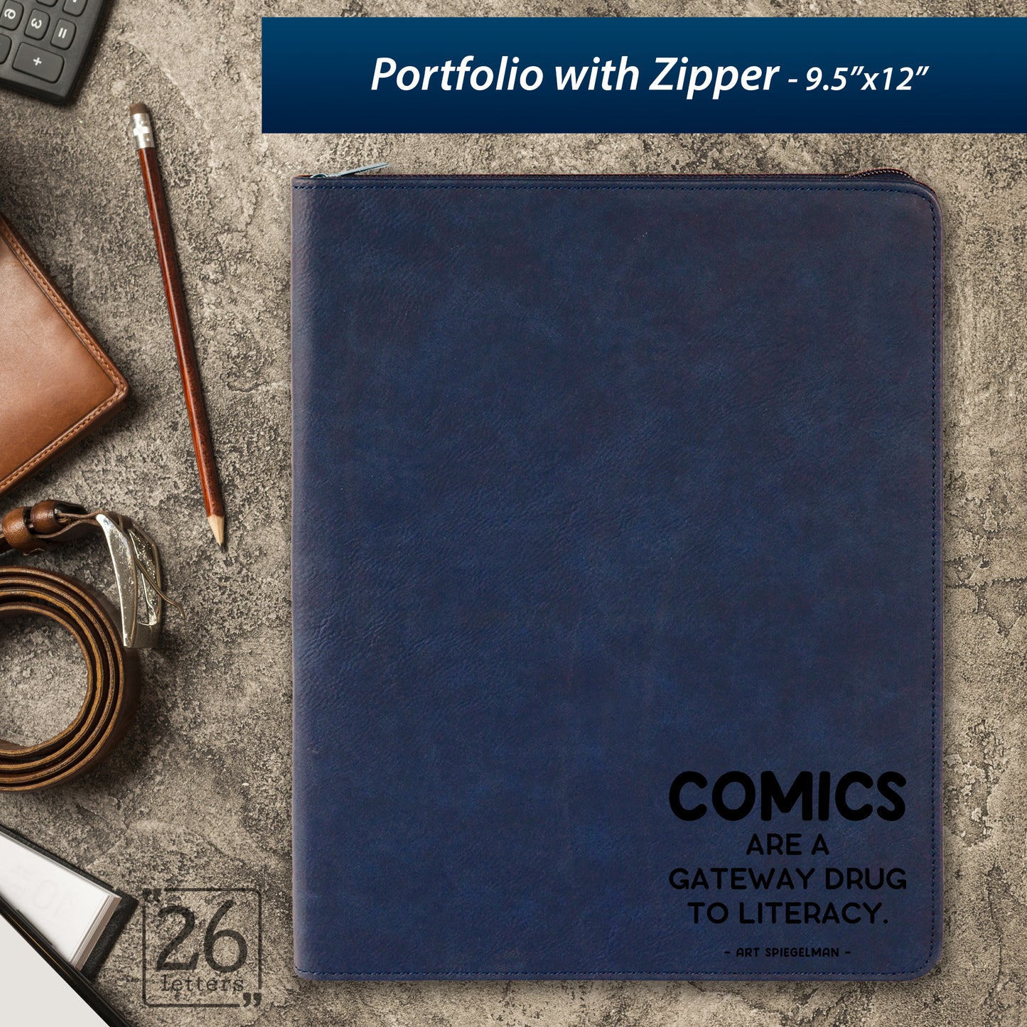 Comics ~ Zippered Portfolio