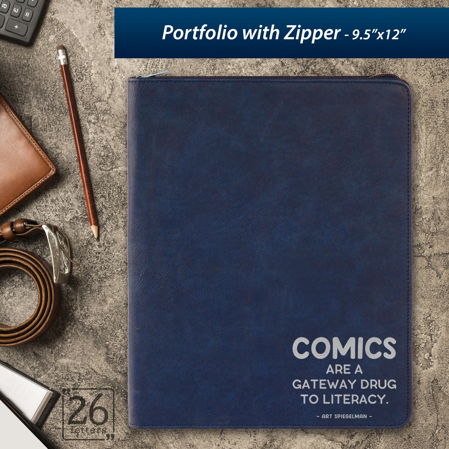 Comics ~ Zippered Portfolio