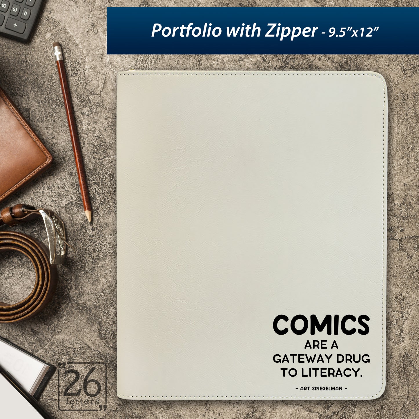Comics ~ Zippered Portfolio