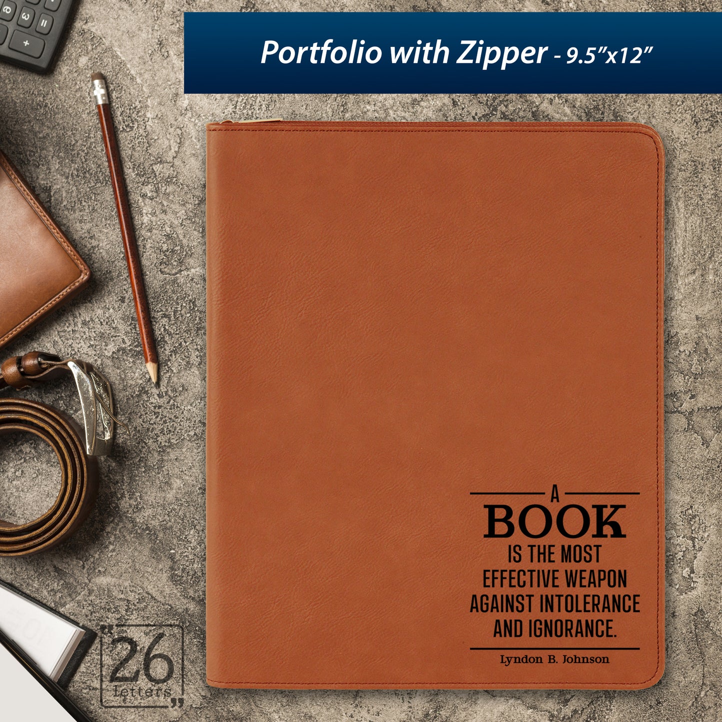 Effective Weapon ~ Zippered Portfolio
