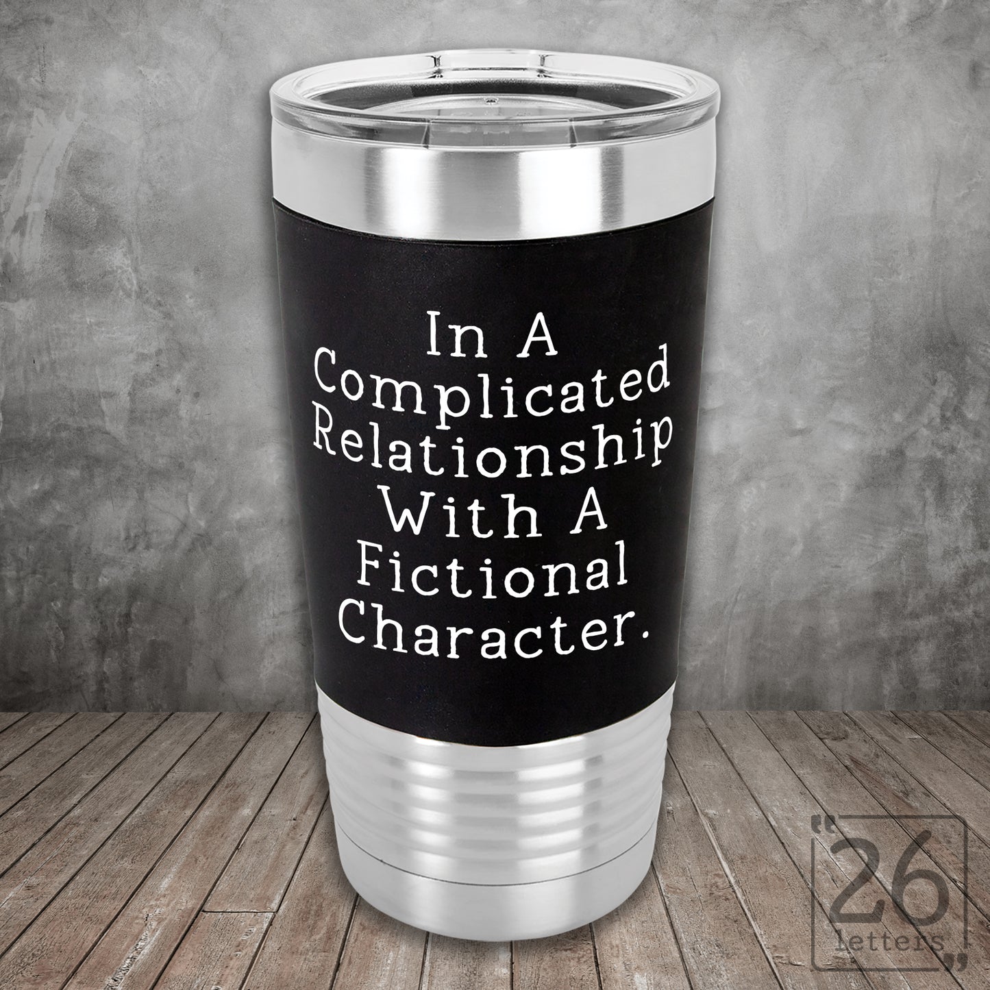 Complicated Relationship - Silicone Grip Tumbler