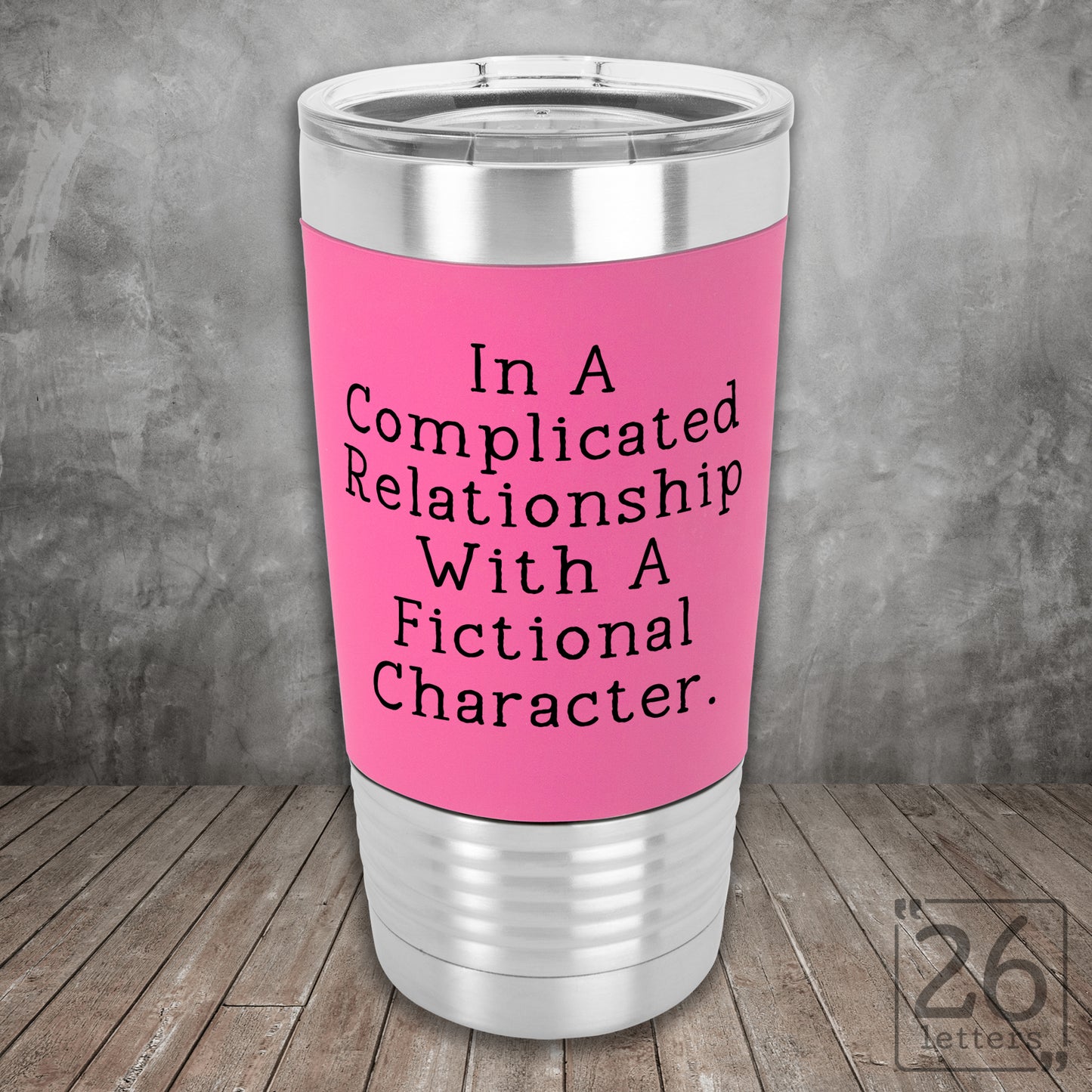 Complicated Relationship - Silicone Grip Tumbler