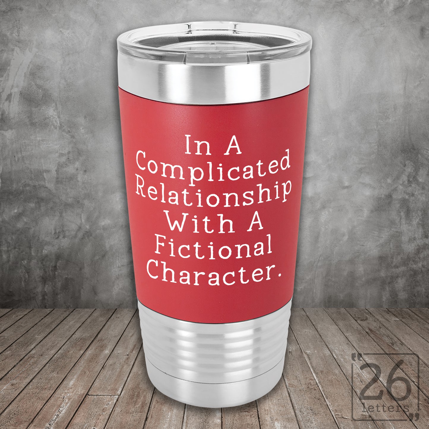 Complicated Relationship - Silicone Grip Tumbler