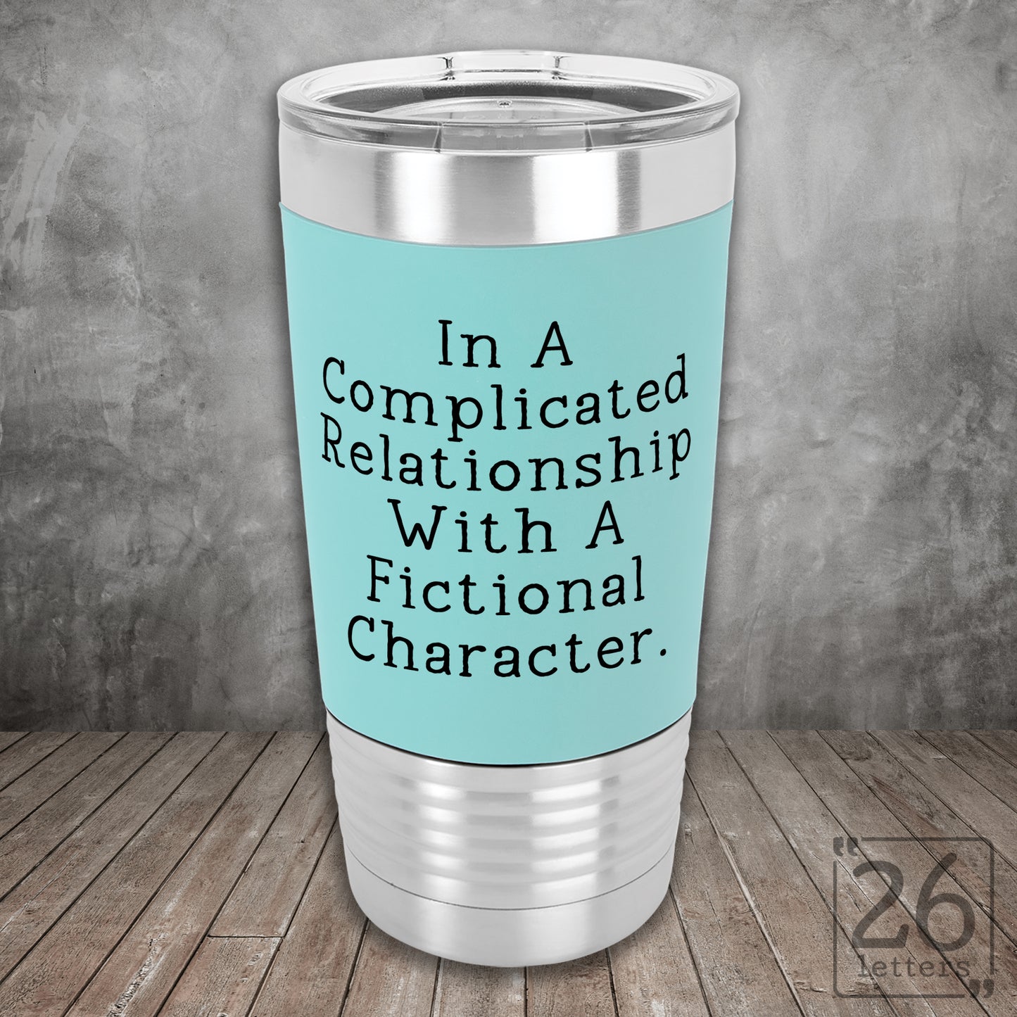 Complicated Relationship - Silicone Grip Tumbler