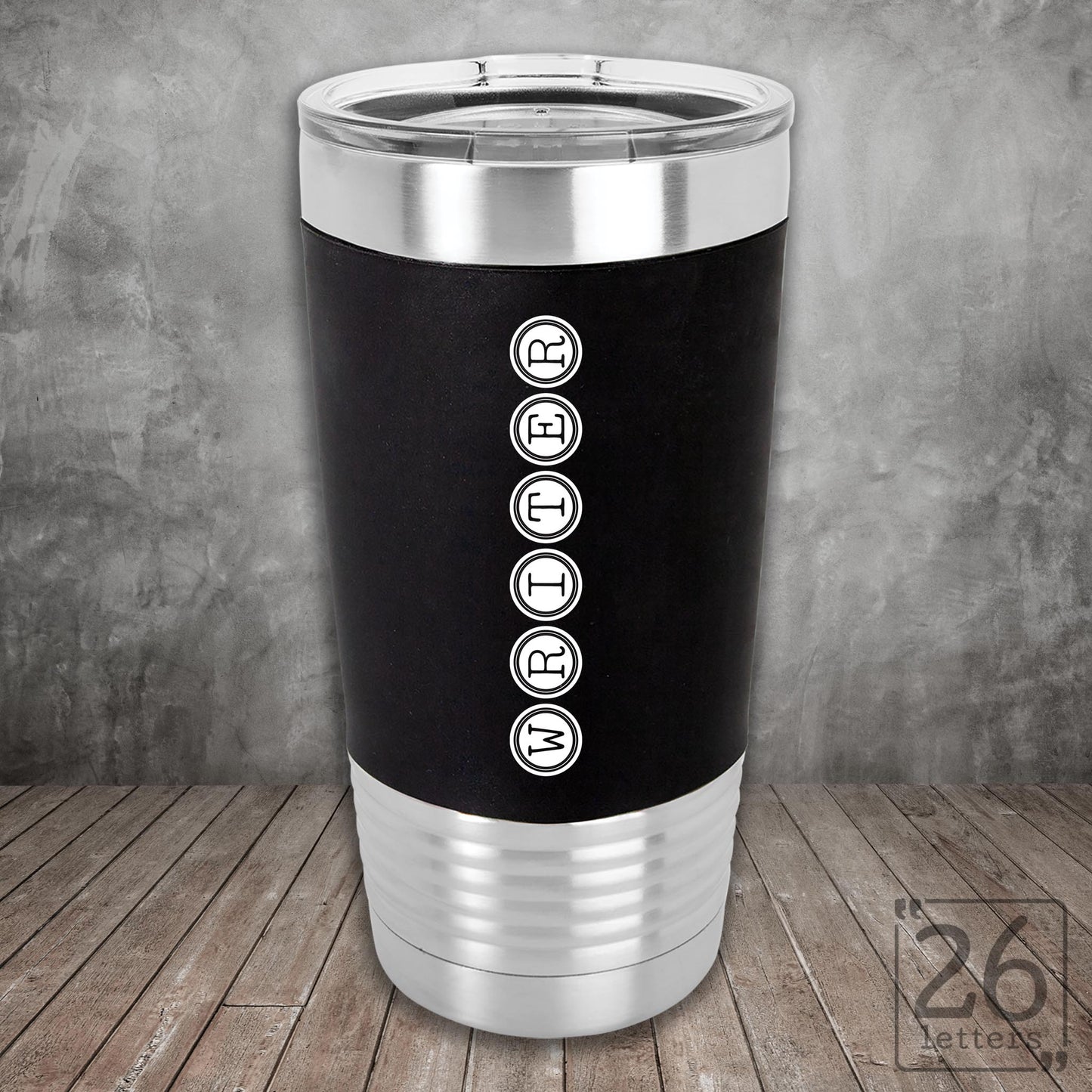 Writer - Silicone Grip Tumbler