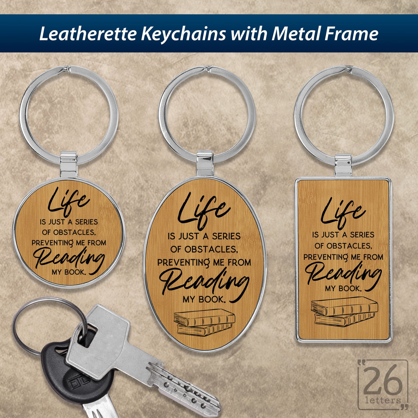 Life Obstacles - Keychains