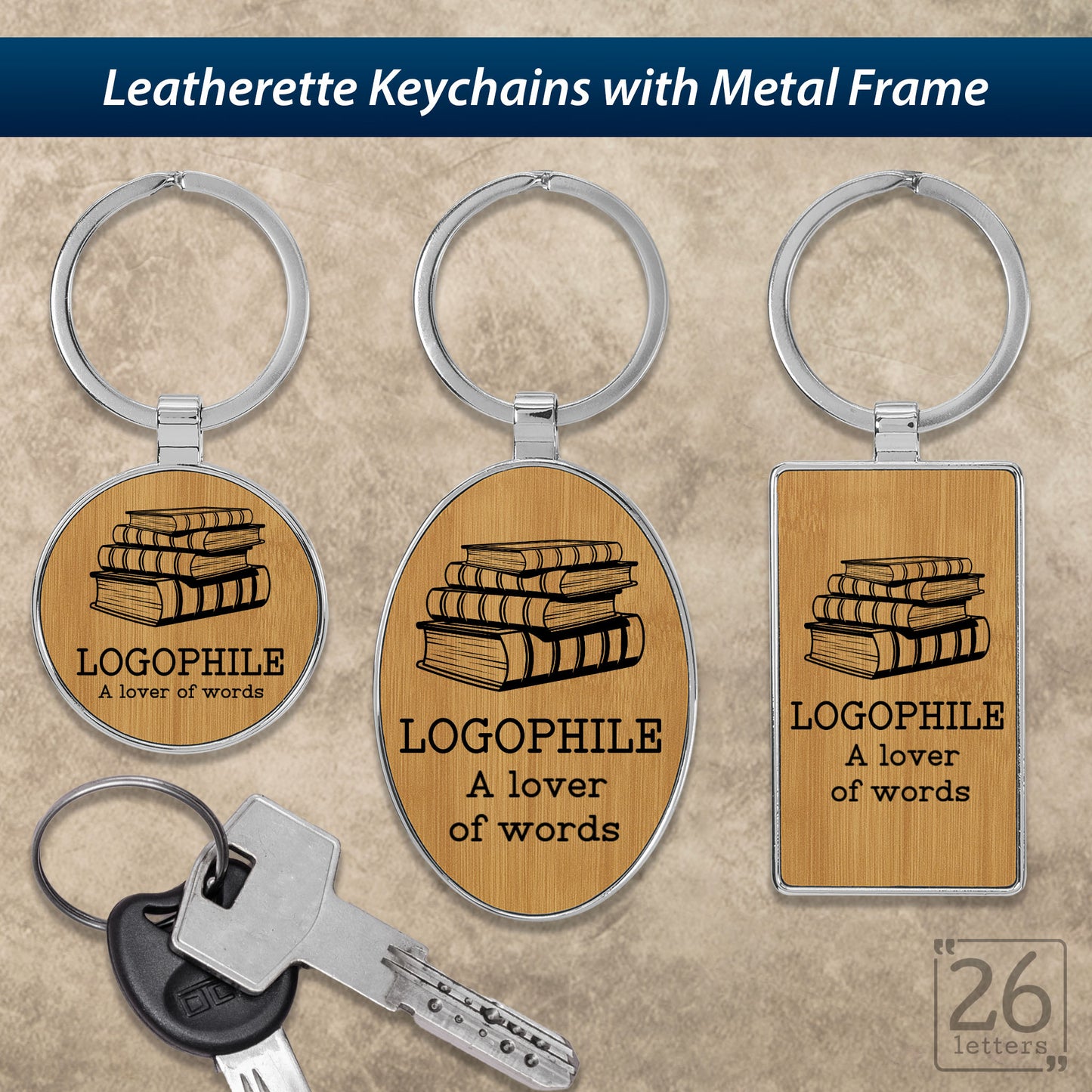 Logophile - Keychains