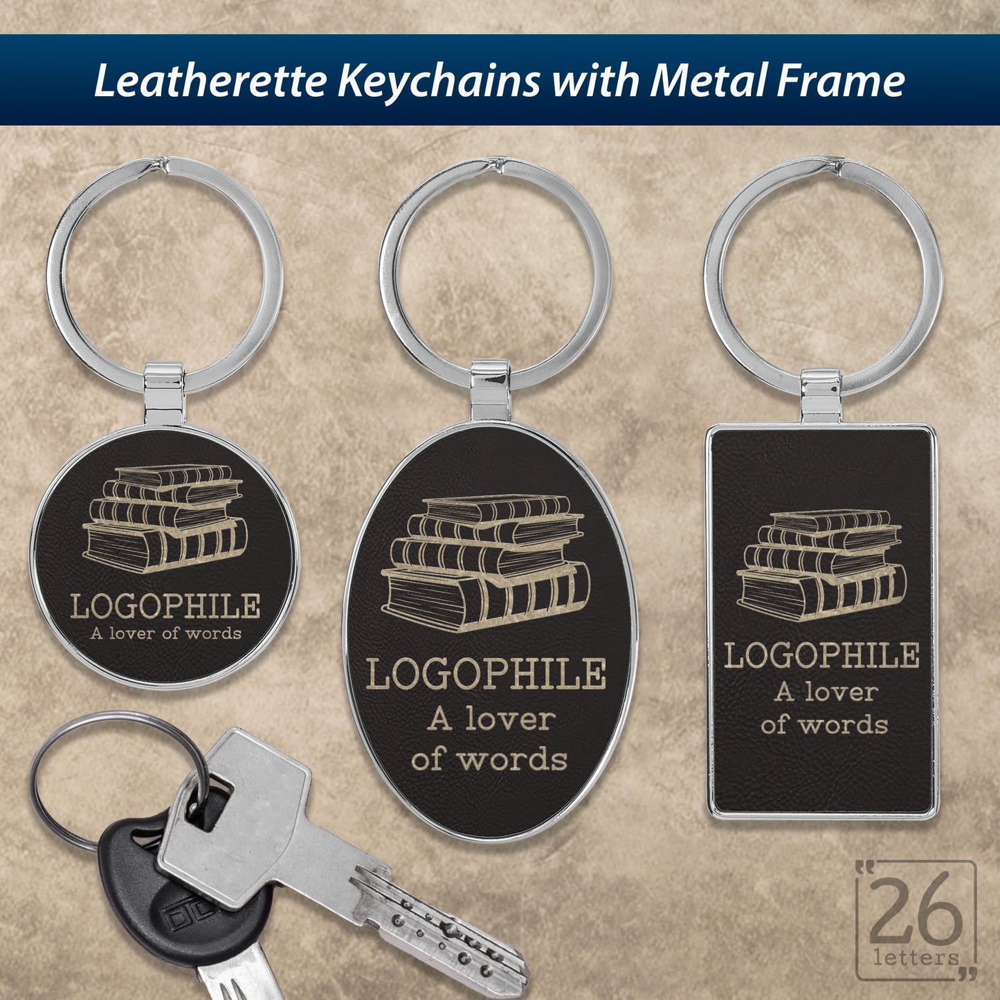 Logophile - Keychains