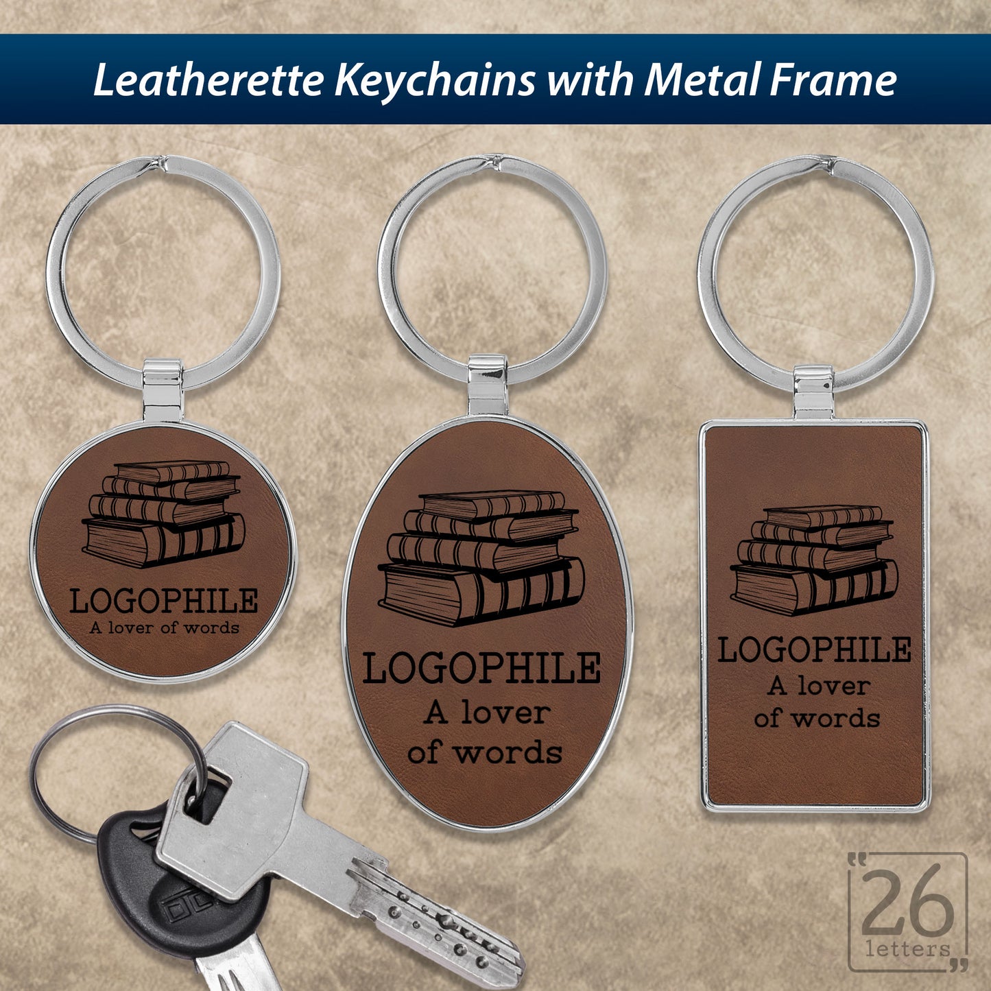 Logophile - Keychains