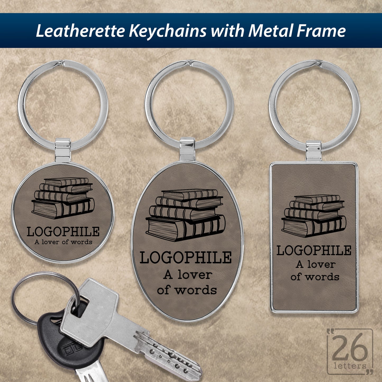 Logophile - Keychains