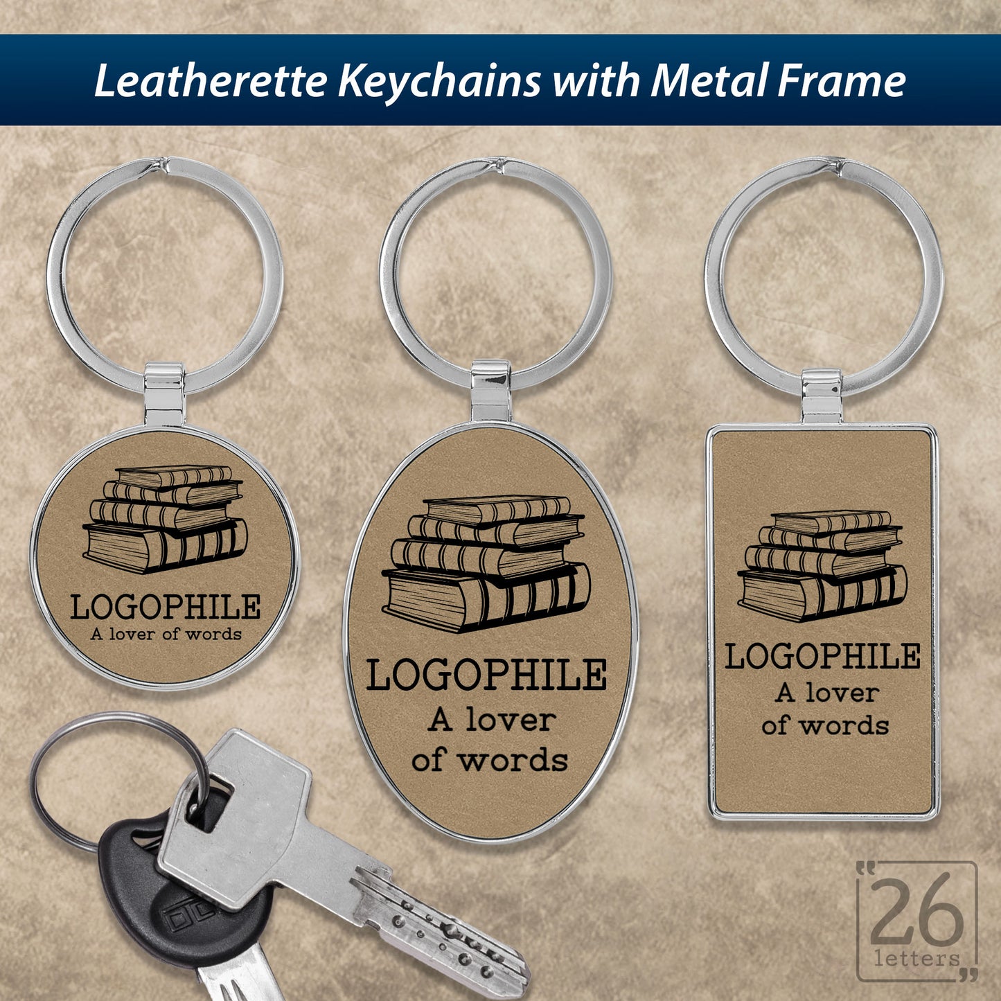 Logophile - Keychains