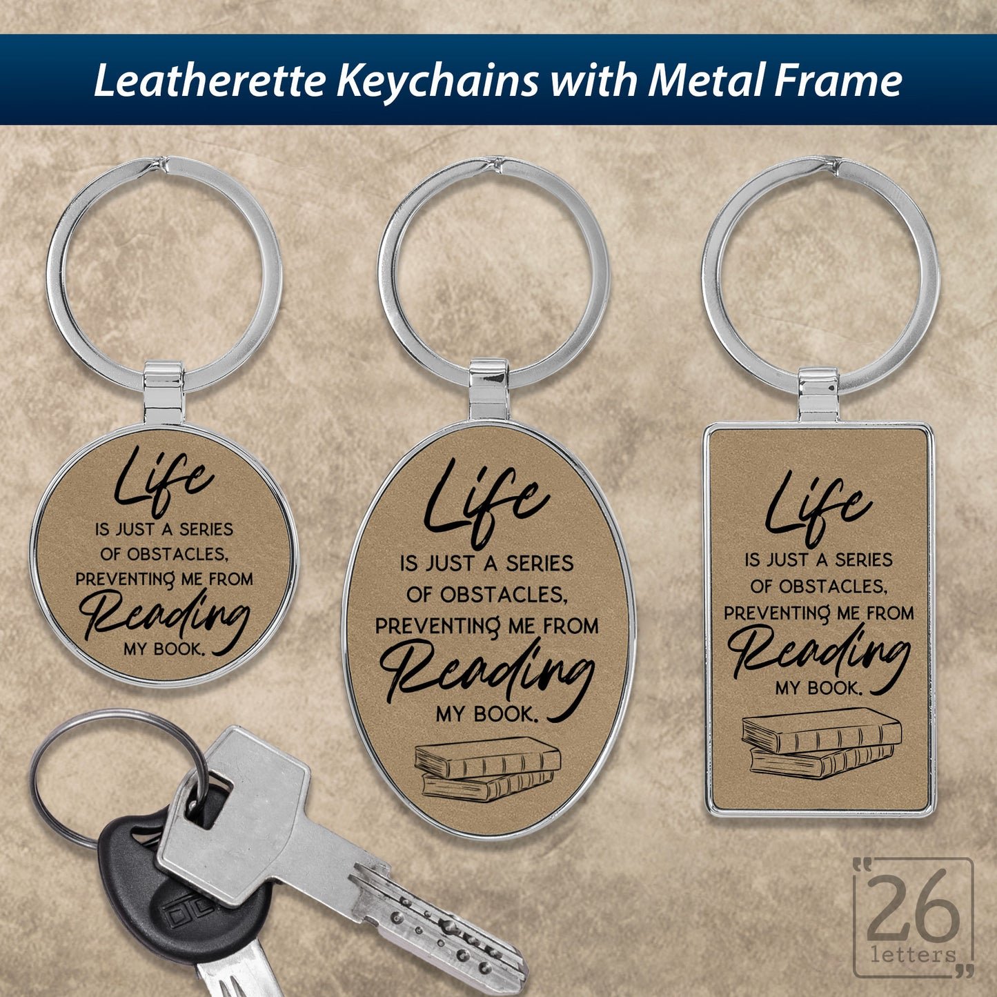 Life Obstacles - Keychains