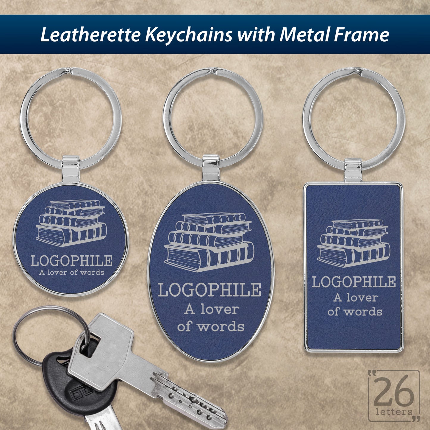 Logophile - Keychains