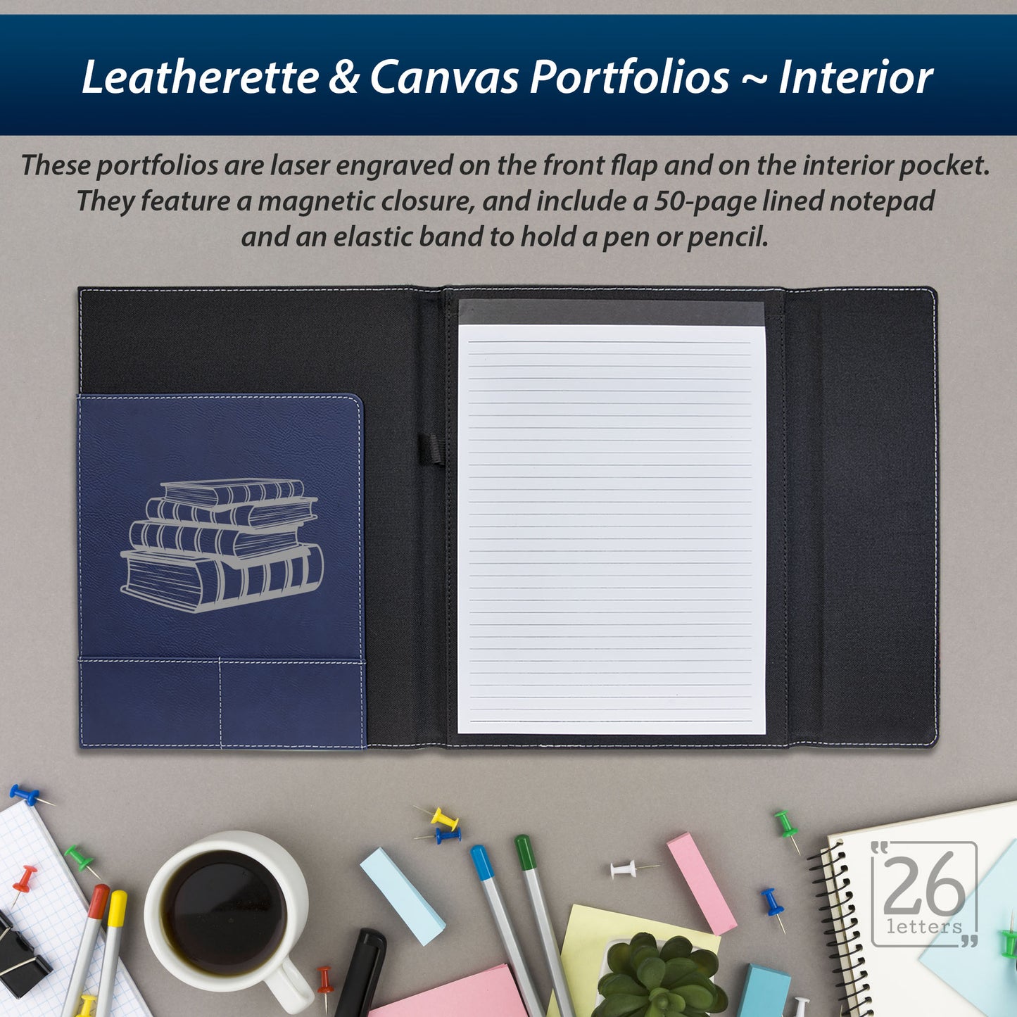 Thousand Lives - Leatherette and Canvas Portfolios