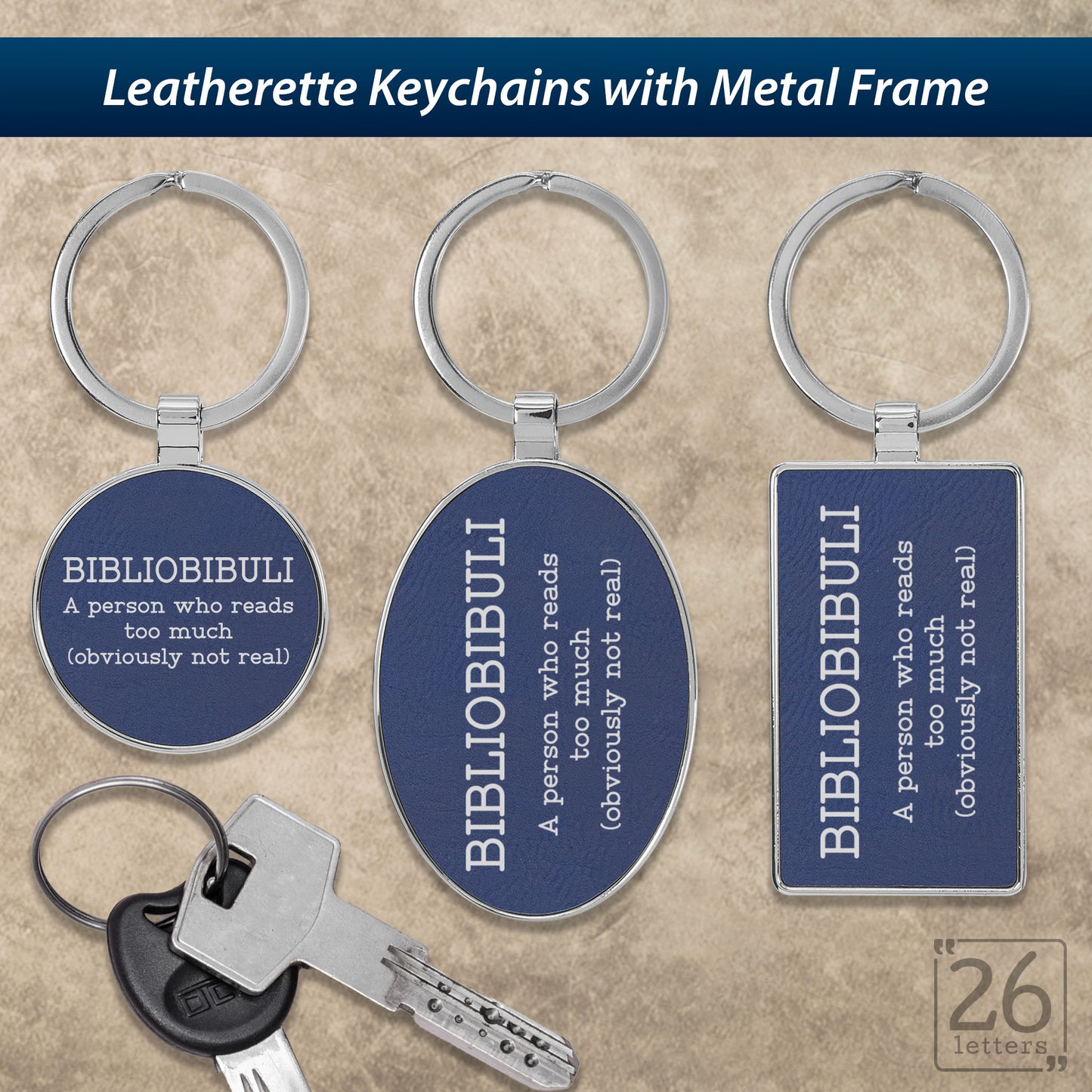 Bibliobibuli - Keychains