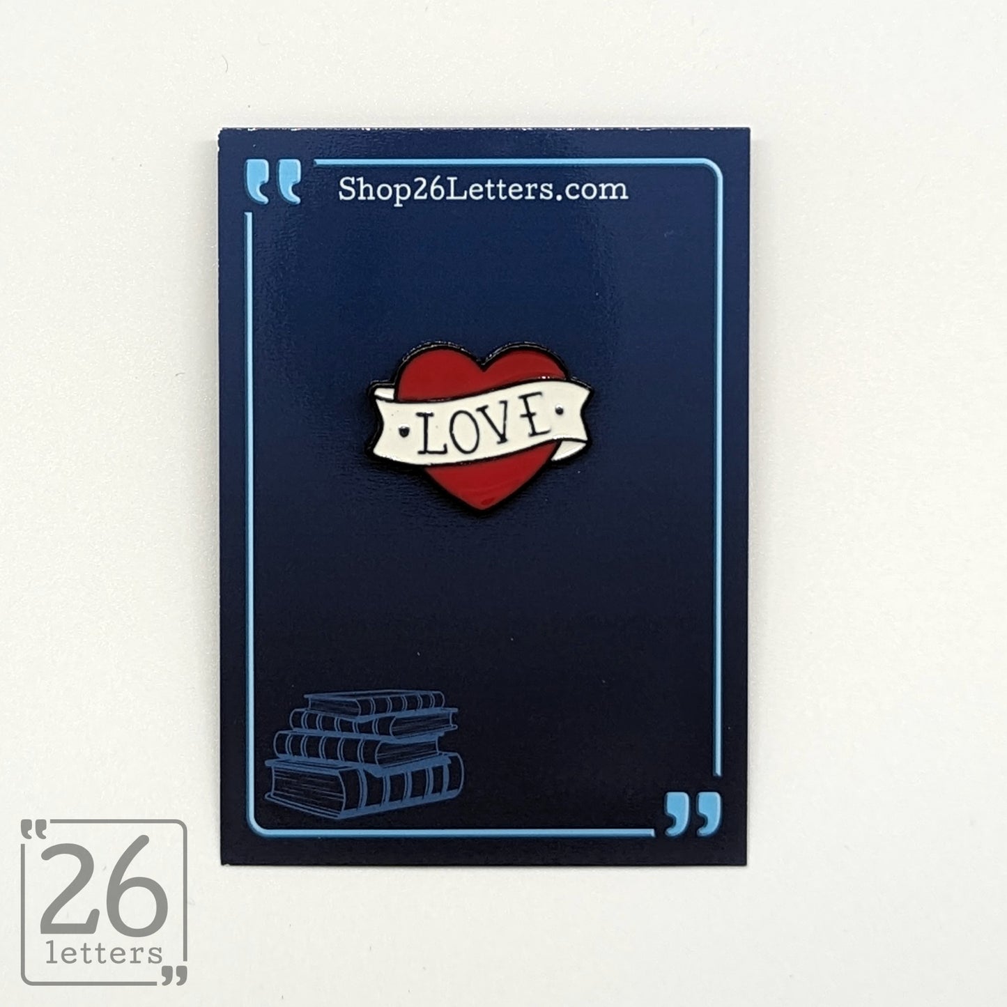 Heart Love Enamel Pin