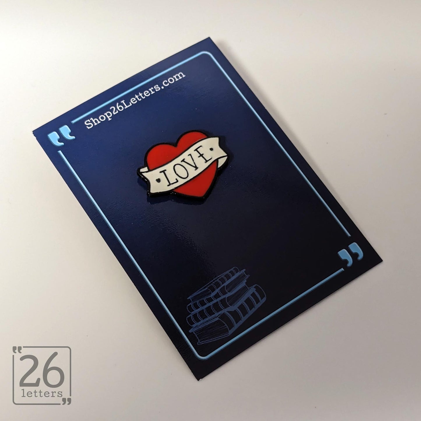 Heart Love Enamel Pin