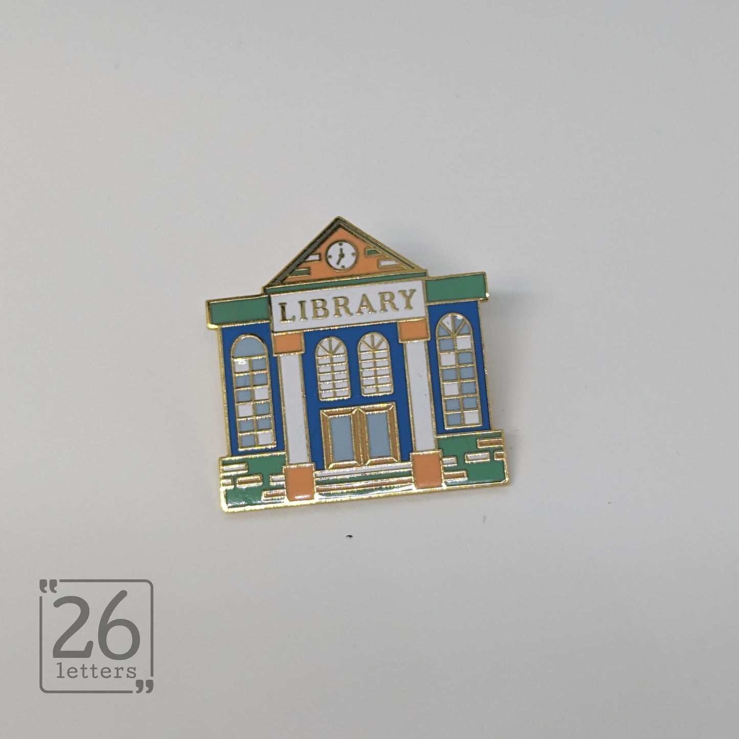 Library Enamel Pin