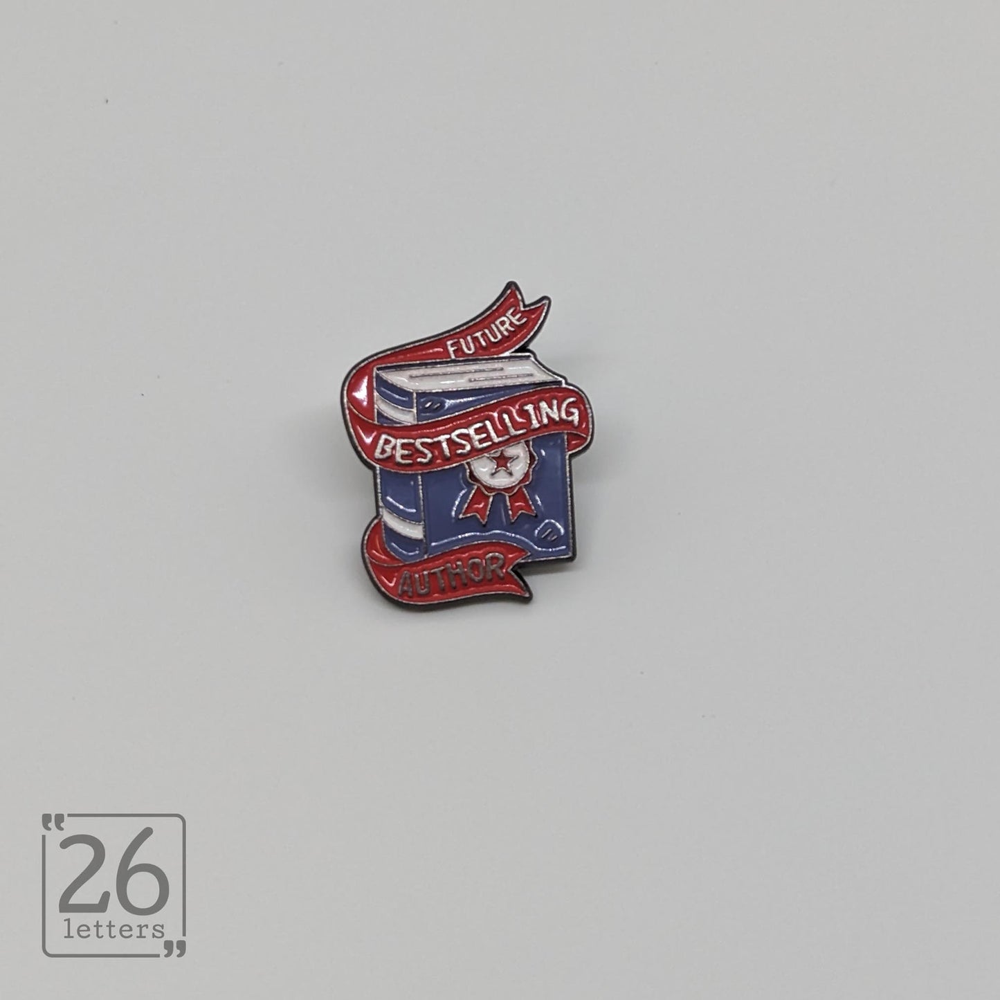 "Future Bestselling Author" Enamel Pin