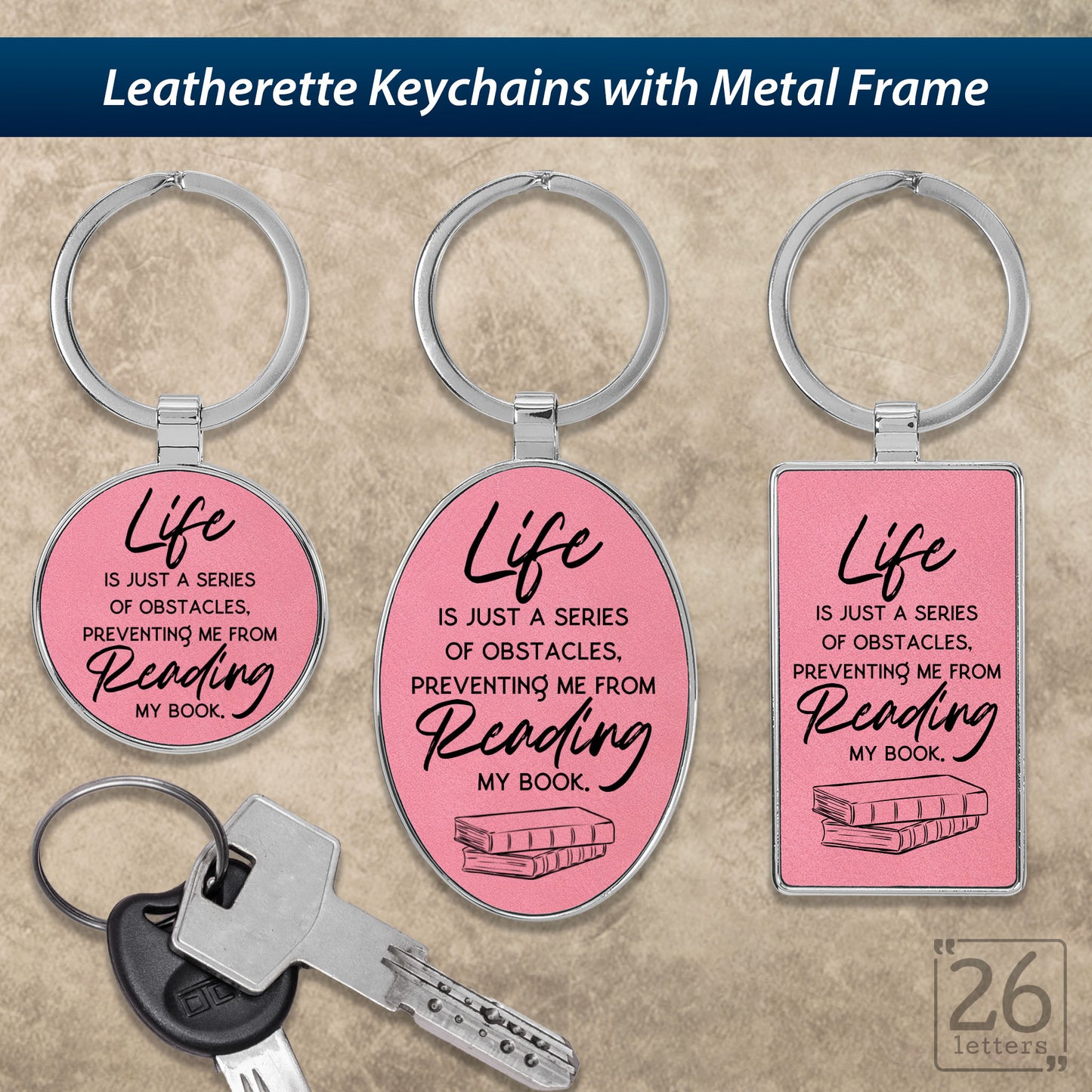 Life Obstacles - Keychains