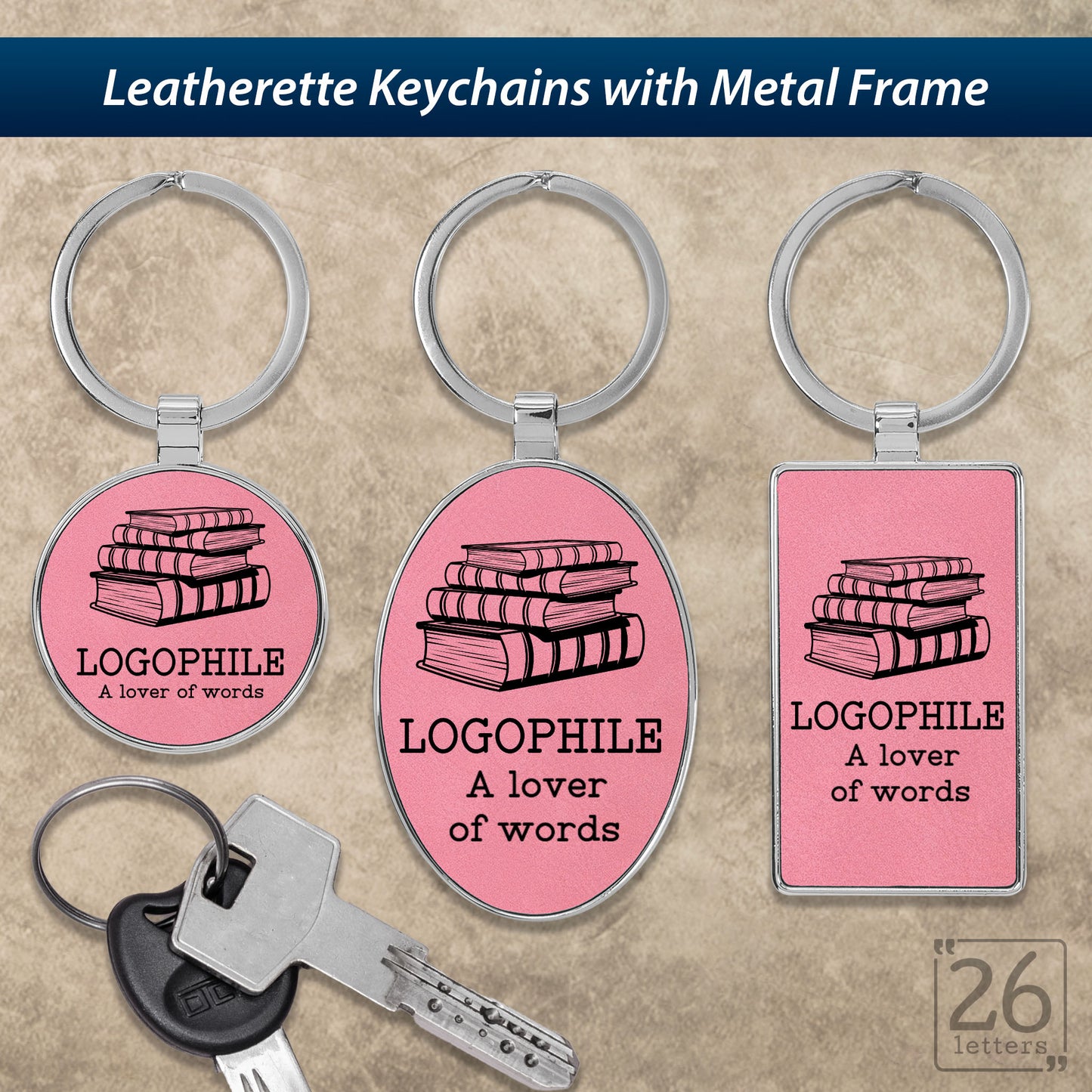 Logophile - Keychains