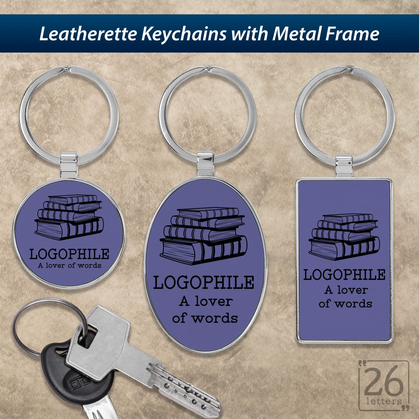Logophile - Keychains