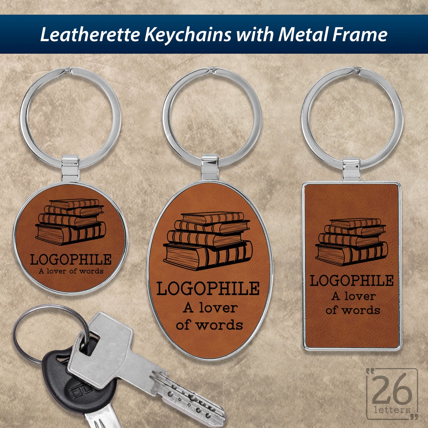Logophile - Keychains