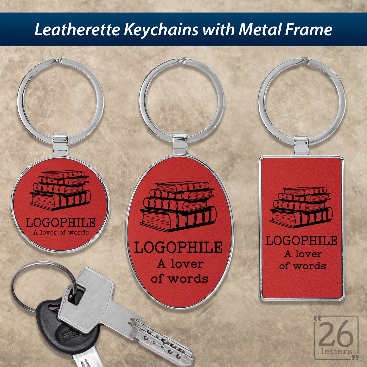 Logophile - Keychains