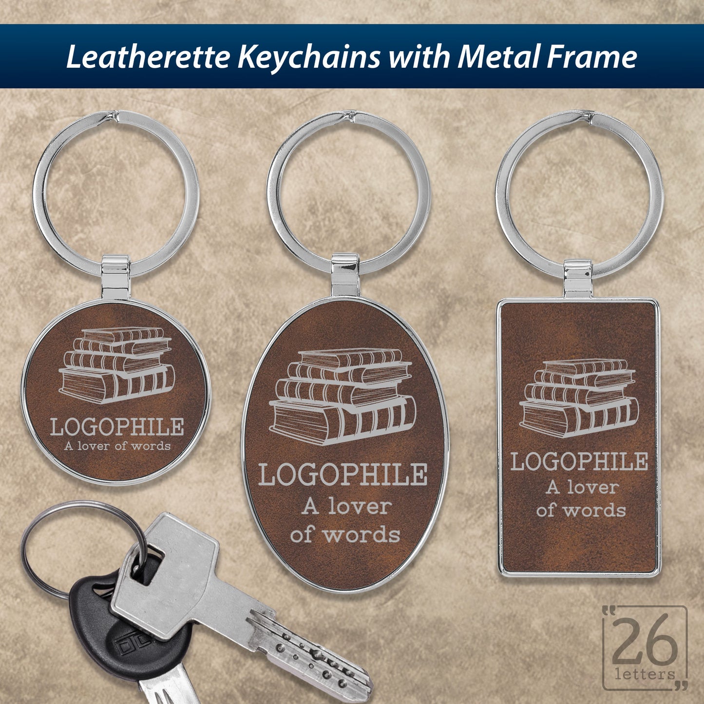 Logophile - Keychains