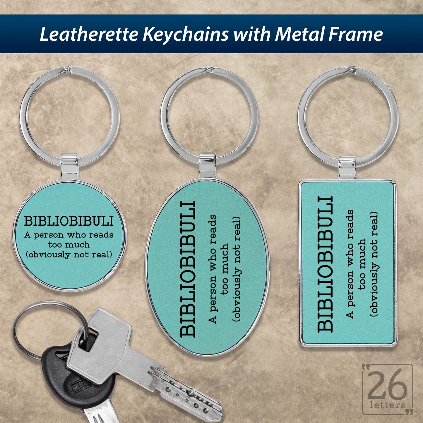 Bibliobibuli - Keychains