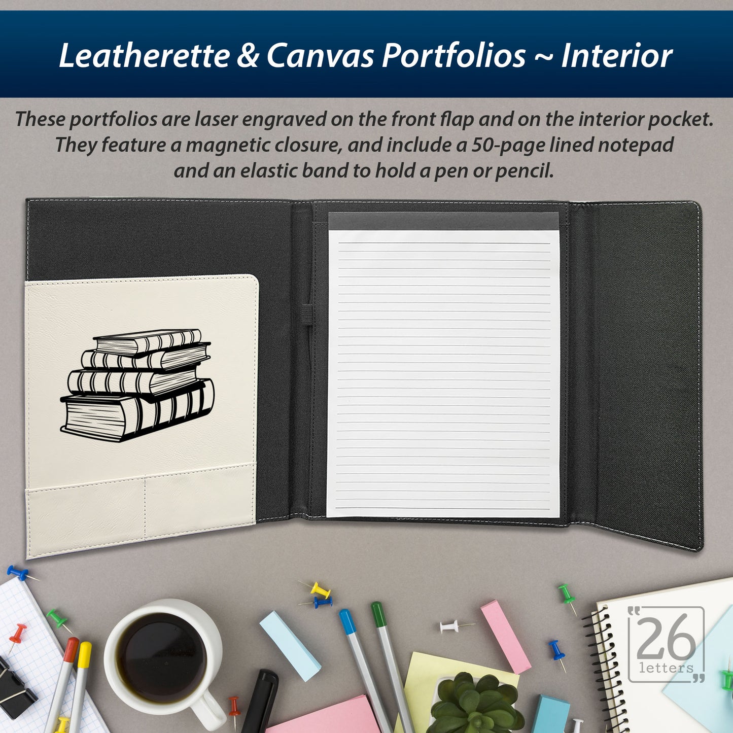 Thousand Lives - Leatherette and Canvas Portfolios