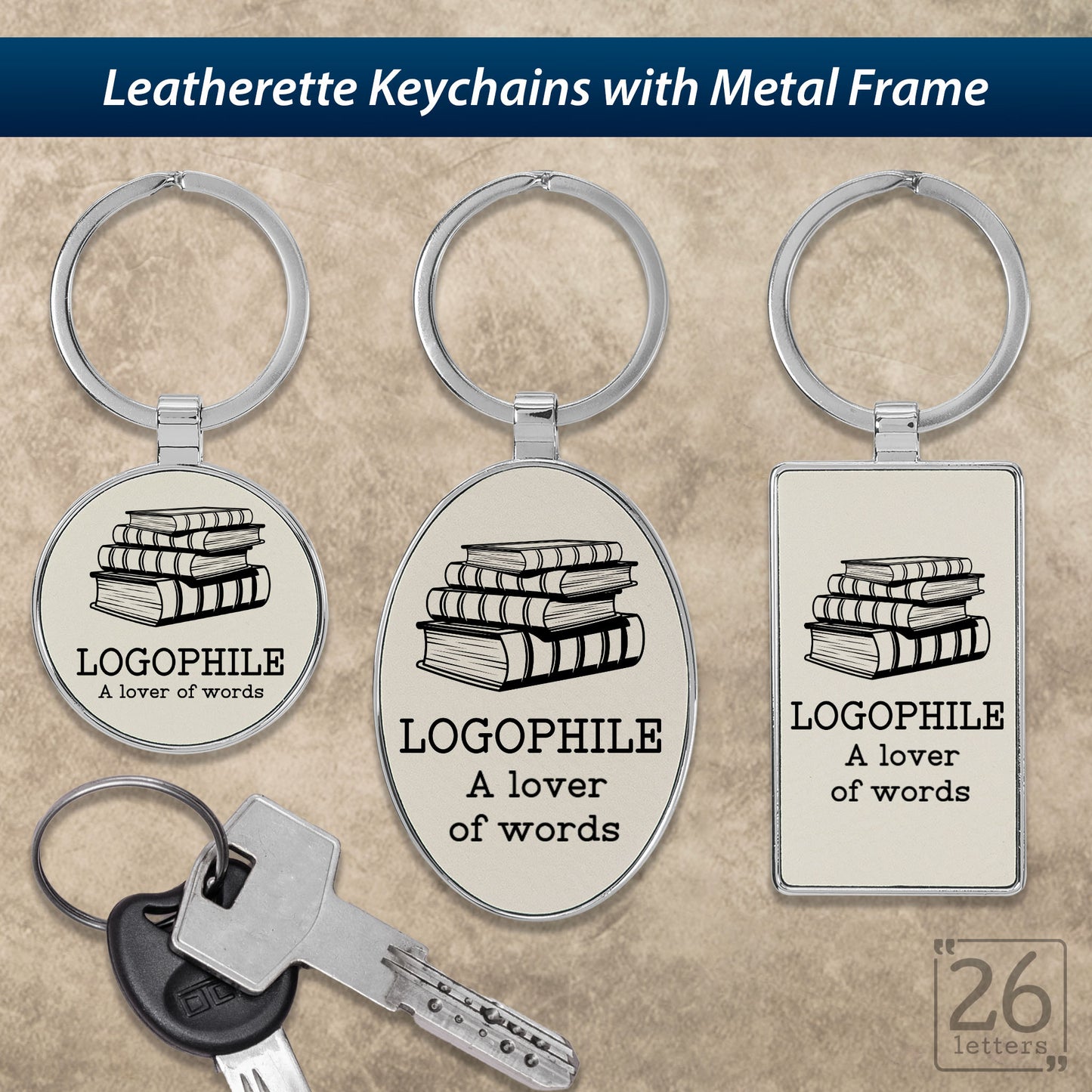 Logophile - Keychains