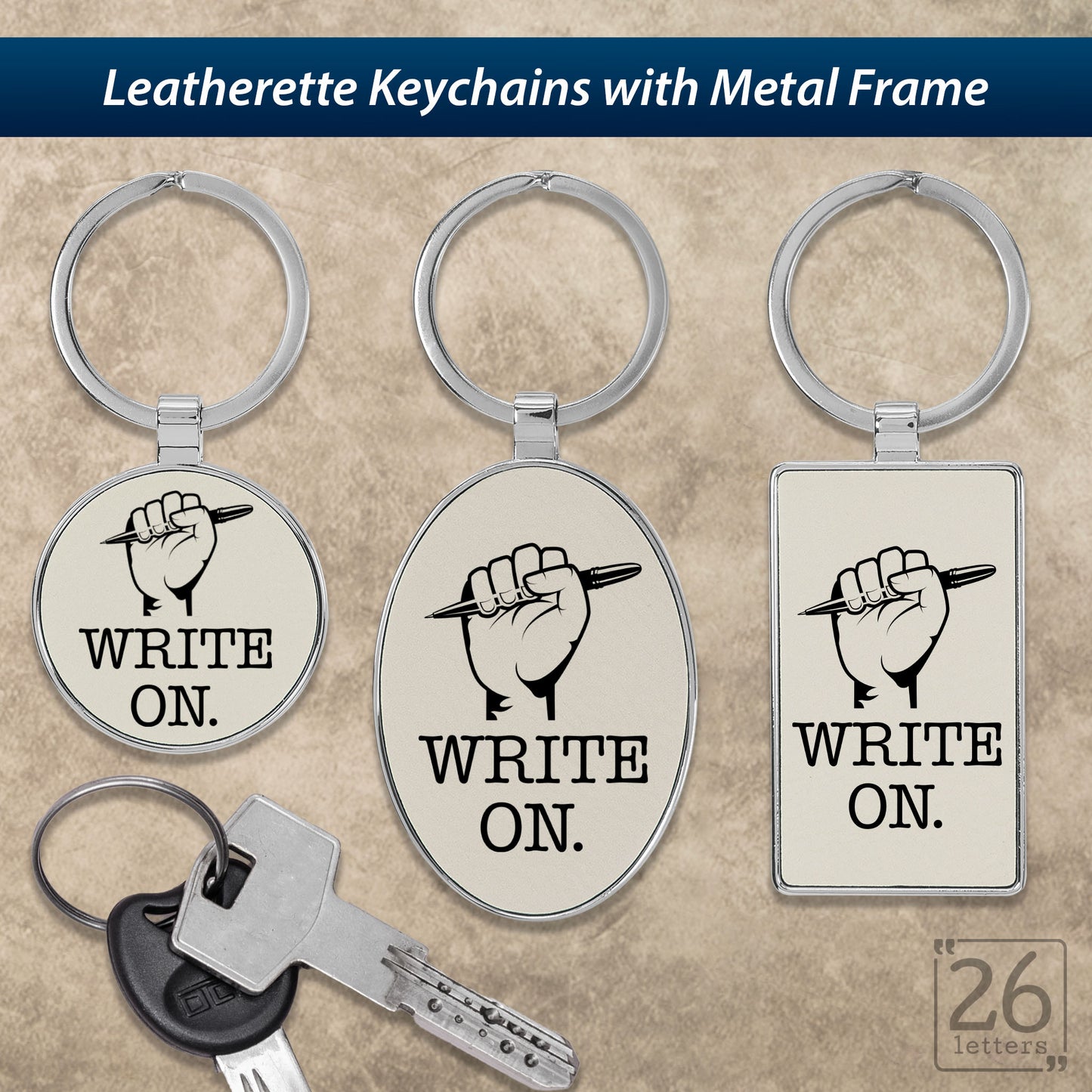 Write On - Keychains