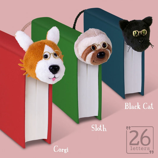 Book Tail Plush Bookmarks