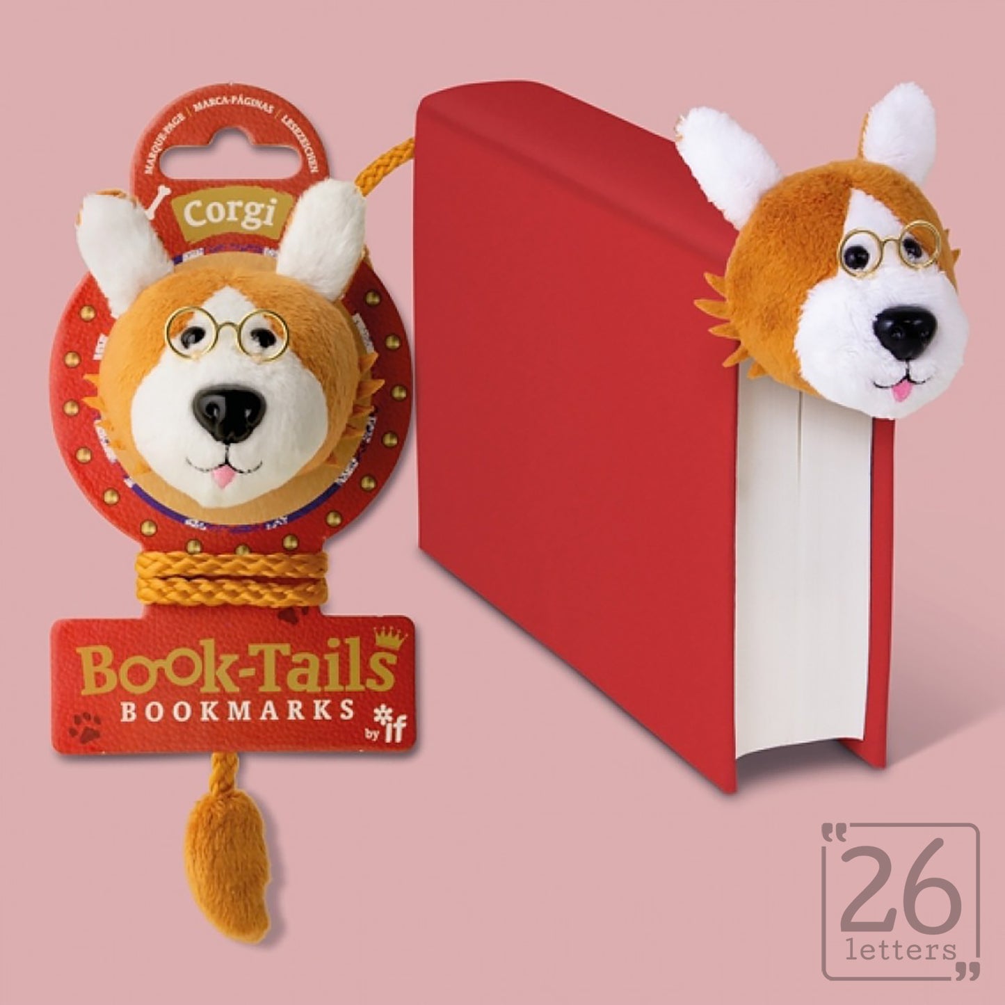 Book Tail Plush Bookmarks