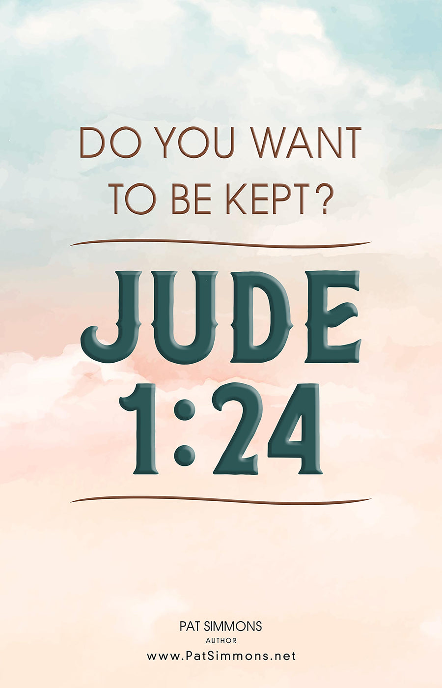 Jude 1:24 ~ Poster