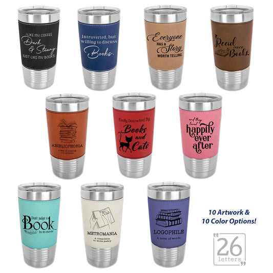 Leatherette Grip Tumblers