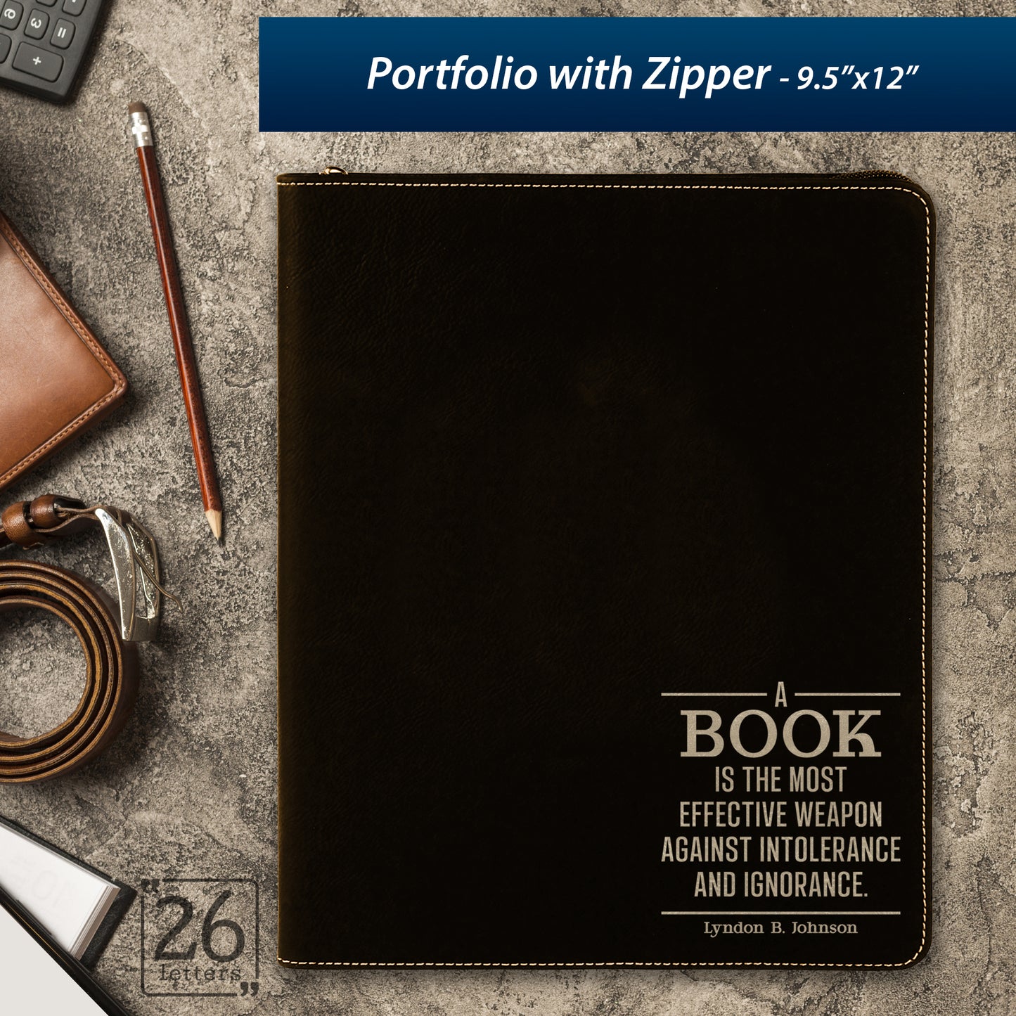 Effective Weapon ~ Zippered Portfolio