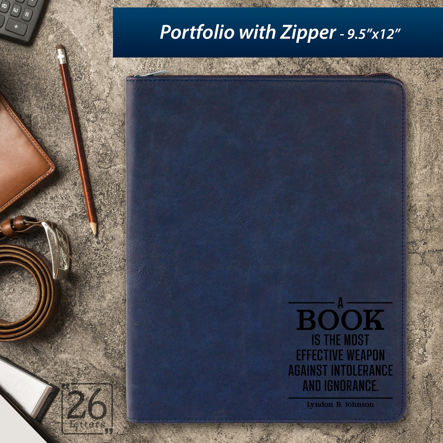 Effective Weapon ~ Zippered Portfolio