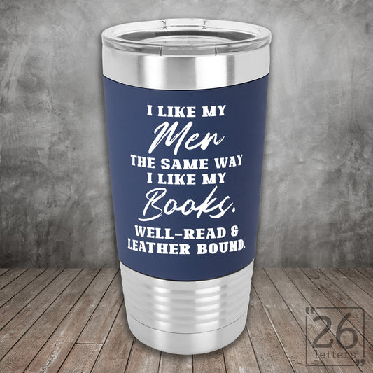 Men & Books - Silicone Grip Tumbler