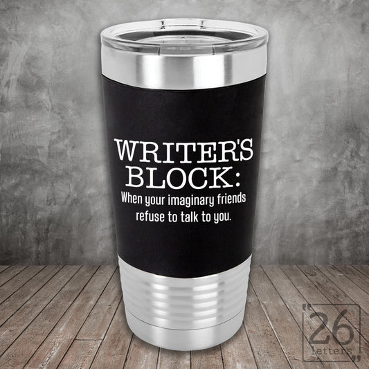 Writers Block - Silicone Grip Tumbler